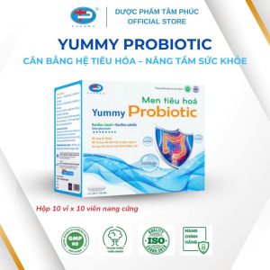 MEN TIÊU HÓA YUMMY PROBIOTIC
